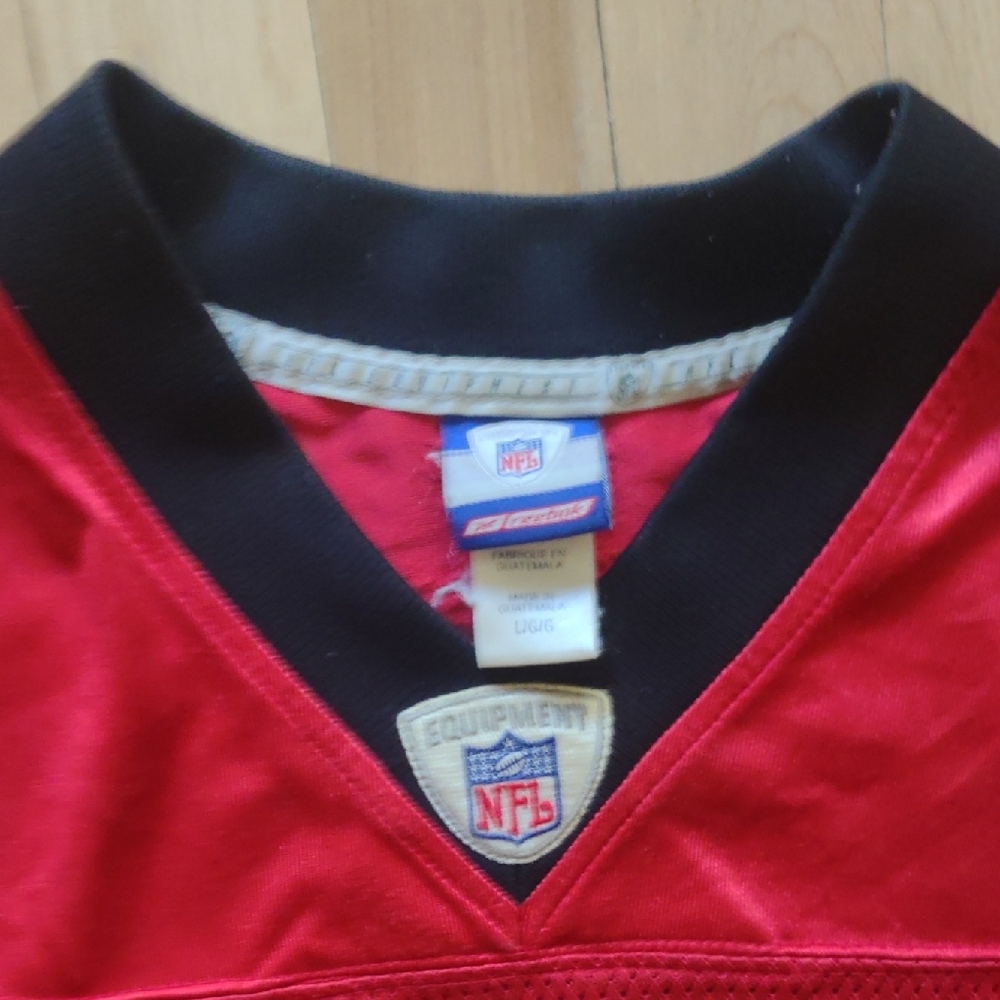 Reebok Red and Black Athletic Jersey - Picture 8 of 16